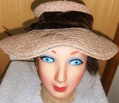 M70M Wide Brim Straw hat